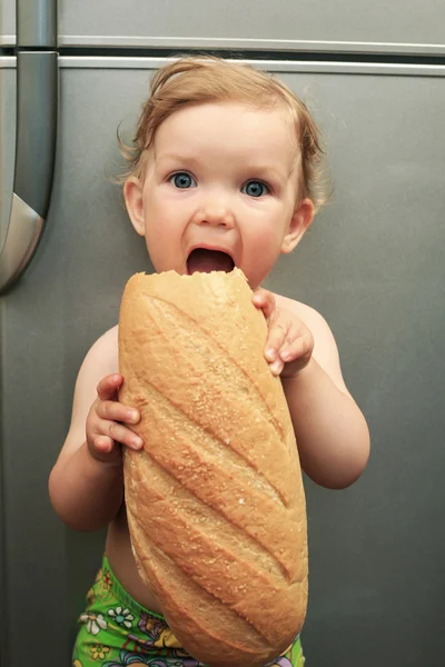 Λευκό ψωμί — Φωτογραφία Αρχείου
