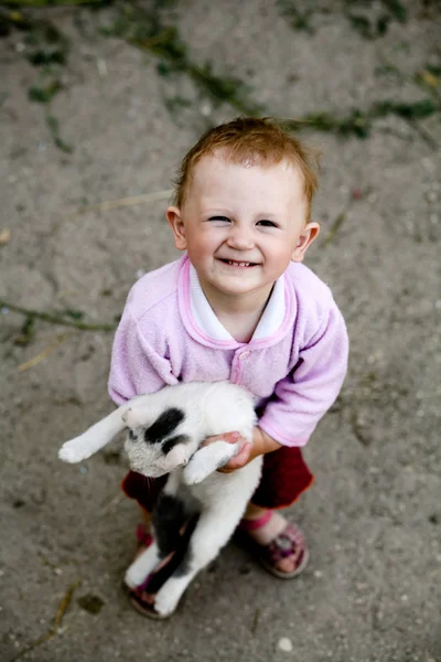 Happy baby-girl — Stock Photo, Image