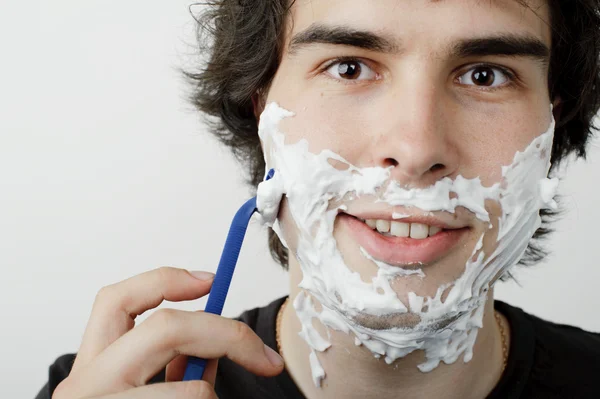 髭剃り ロイヤリティフリーのストック写真