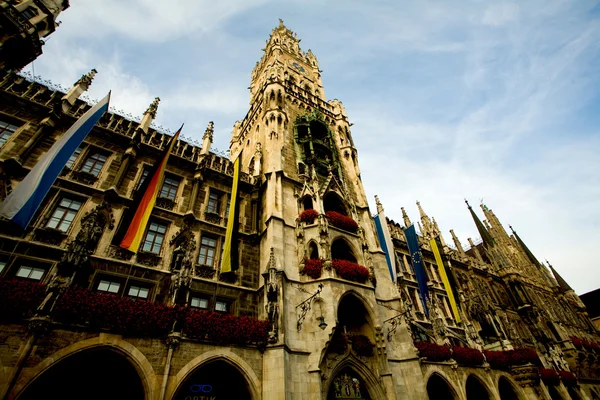 Gotycka katedra w Monachium, Niemcy — Zdjęcie stockowe