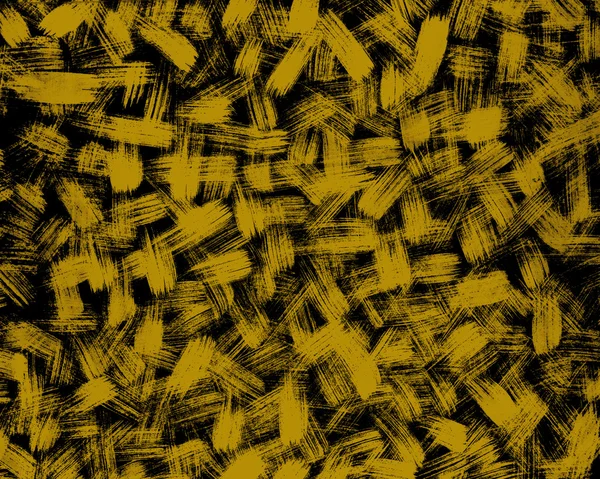 Fundo pincelada amarelo — Fotografia de Stock