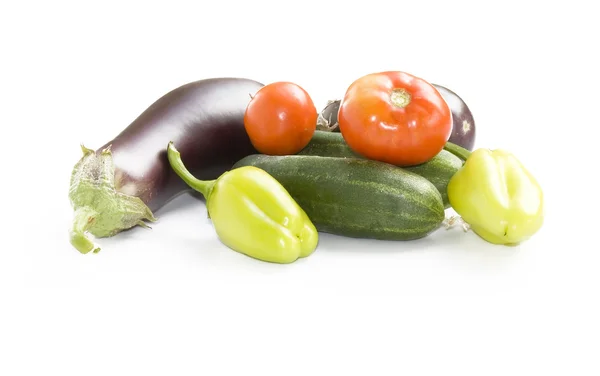 Vegetables on a white background — Stock Photo, Image