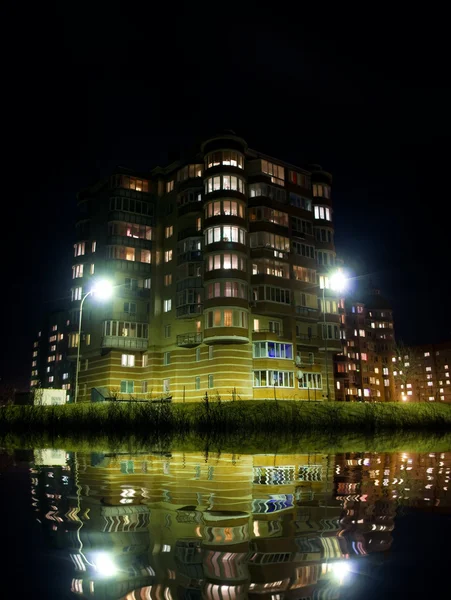 Nachtstadt — Stockfoto