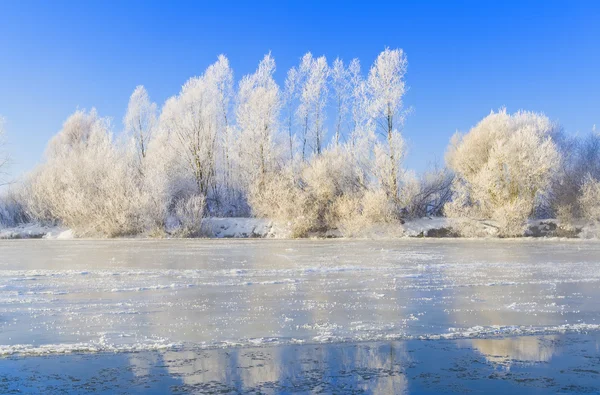 Kış riwer — Stok fotoğraf