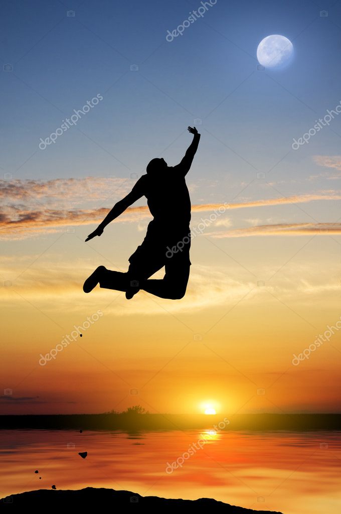 Фото Прыгающего Человека