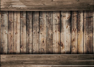 Old wood boards clipart