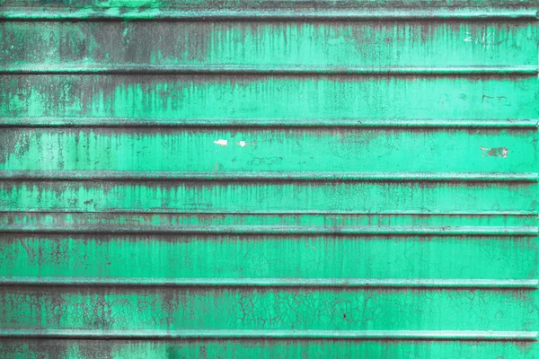 Vecchio muro di metallo sporco — Foto Stock