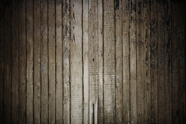 Old dirty wooden wall