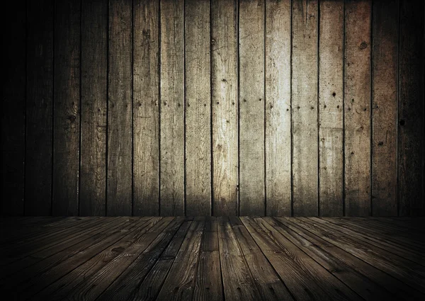 Wooden room Royalty Free Stock Images