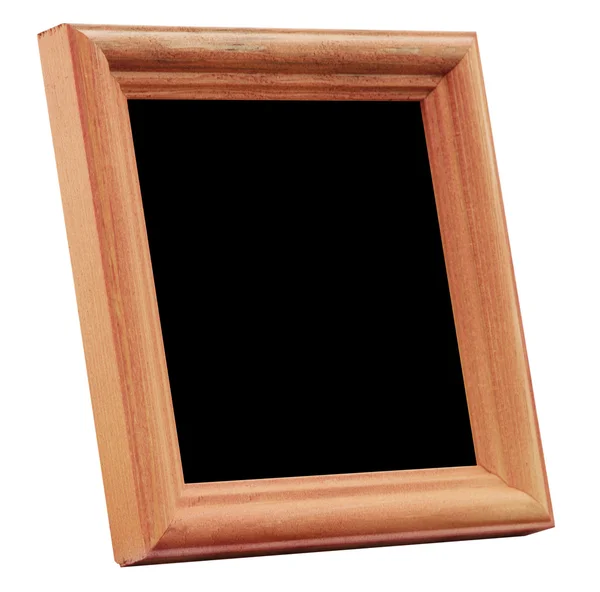 Dřevěný fotorámeček — Stock fotografie