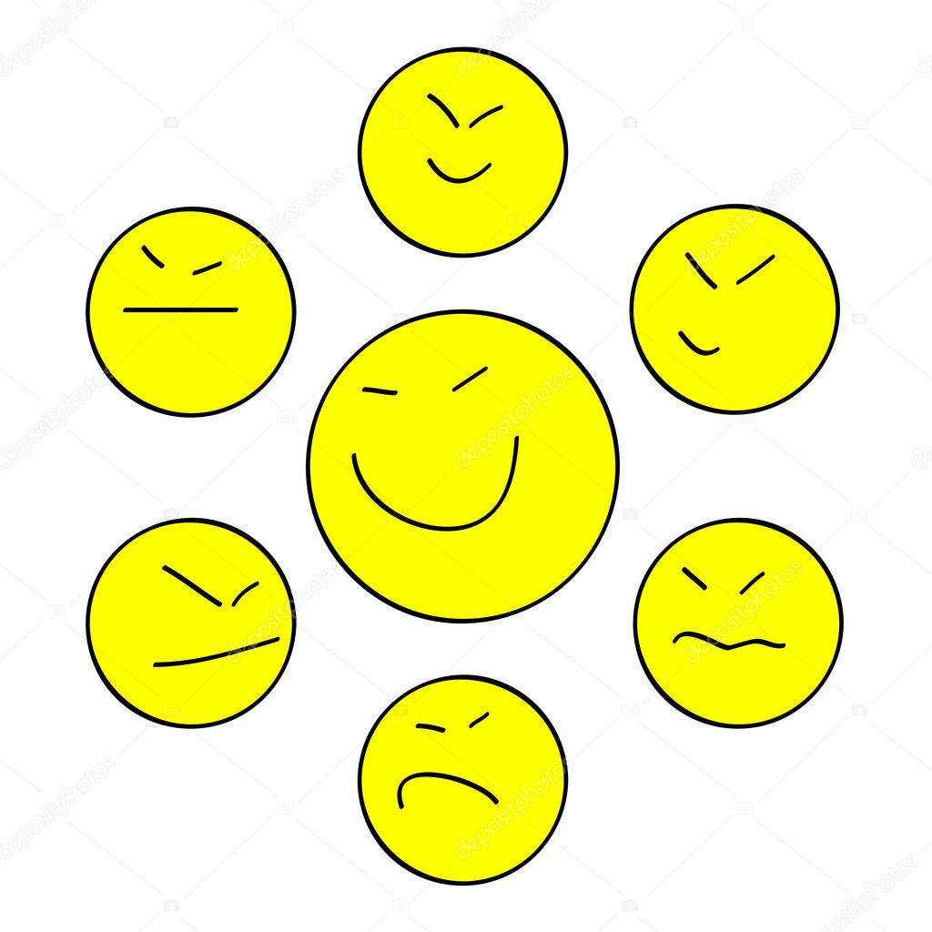 Yellow Asian smiles