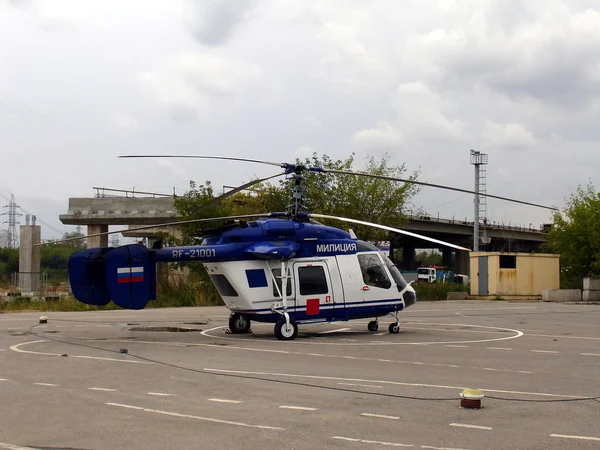 Politie helikopter — Stockfoto