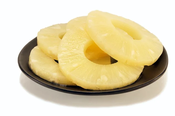 Ananasstückchen — Stockfoto