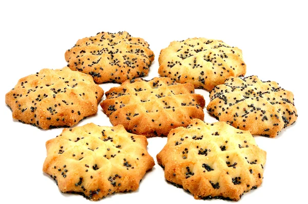 Baked biscuits — Stock Photo, Image