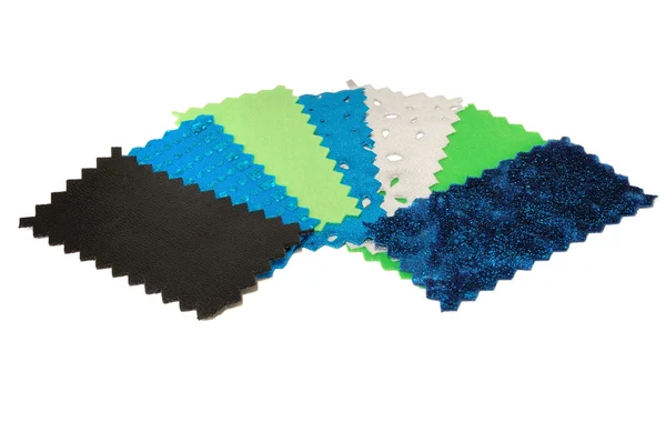 Samples of textile fabrics — Stock Photo, Image