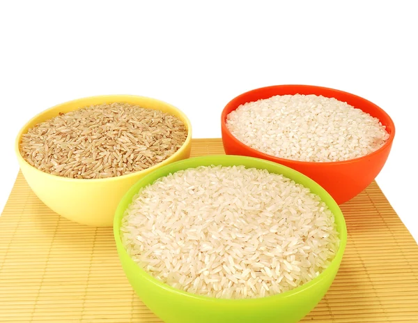 Långkornigt ris — Stockfoto