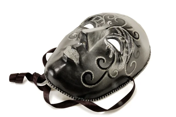 Black masquerade mask — Stock Photo, Image