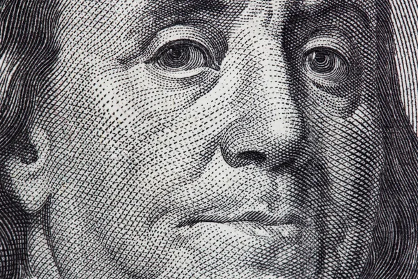 Benjamin Franklin. — Fotografia de Stock