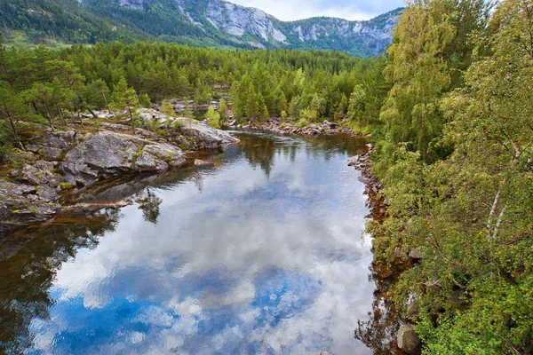 挪威夏天风景 — 图库照片