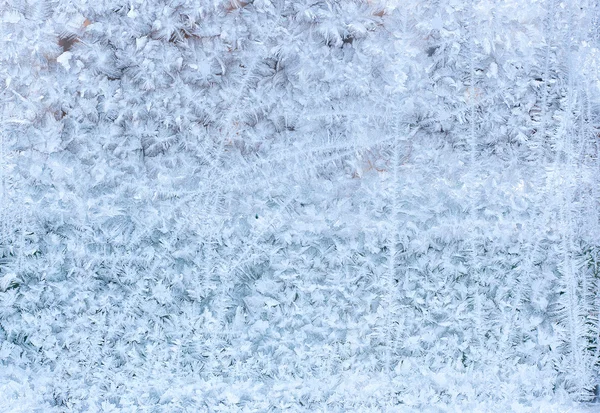 Textura de vidro congelada — Fotografia de Stock