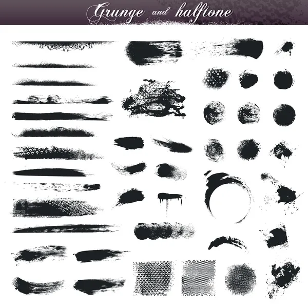 Elementos de diseño grunge — Archivo Imágenes Vectoriales