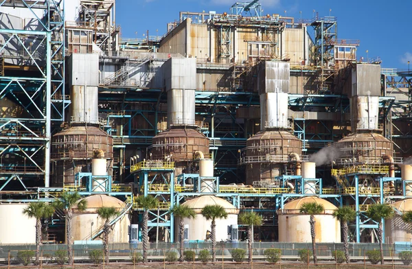 Industrial power plant closeup detail — Stock Photo, Image