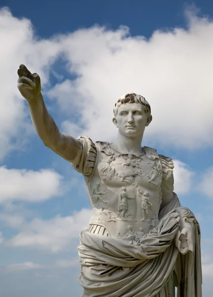 stock image Roman Emperor Augustus Statue