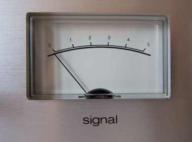 analog sinyal vu metre