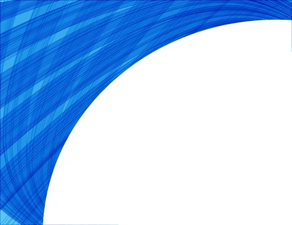 波のある抽象的なベクトル背景 — ストックベクタ