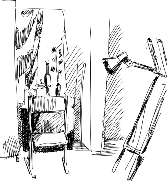 Krzesło — Wektor stockowy