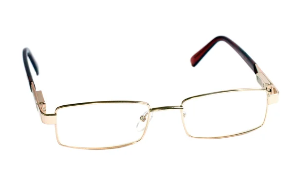 鈍い視力のゴールド色のメガネ — ストック写真