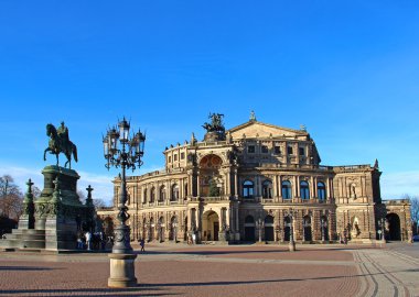 Semper Opera House, Dresden, Germany clipart