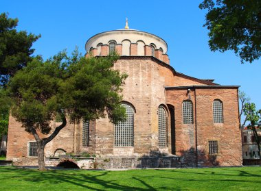 Hagia Irene church in Istanbul, Turkey clipart