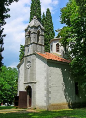 Church of Holy Dimitrij, Podgorica, Montenegro clipart