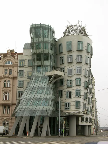 Dancing House, Πράγα, Τσεχία — Φωτογραφία Αρχείου