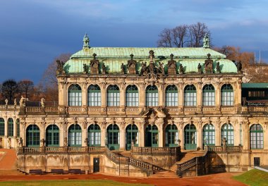 Zwinger Palace in Dresden clipart