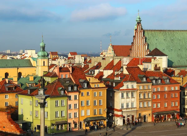 Castle square, Warsaw, Poland — Stock Photo, Image