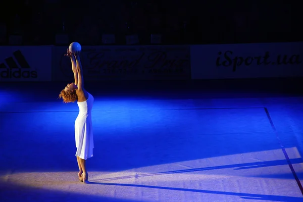 Natalia Godunko en la Copa Deriugina — Foto de Stock