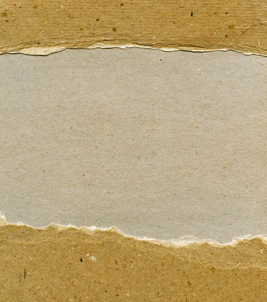 Carta granulosa strappata — Foto Stock