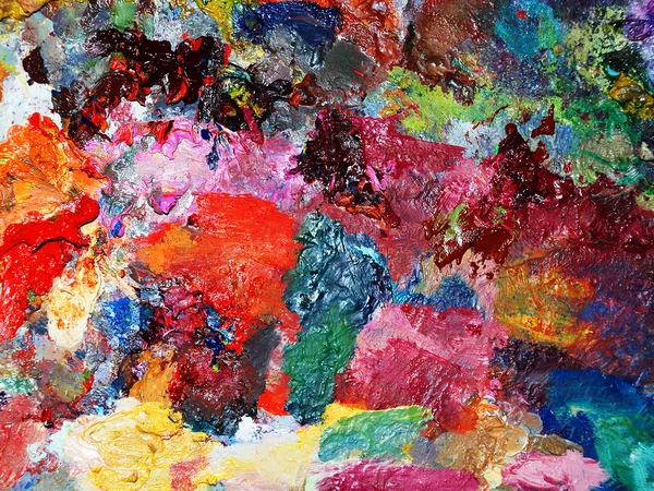 Art palette background — Stock Photo, Image