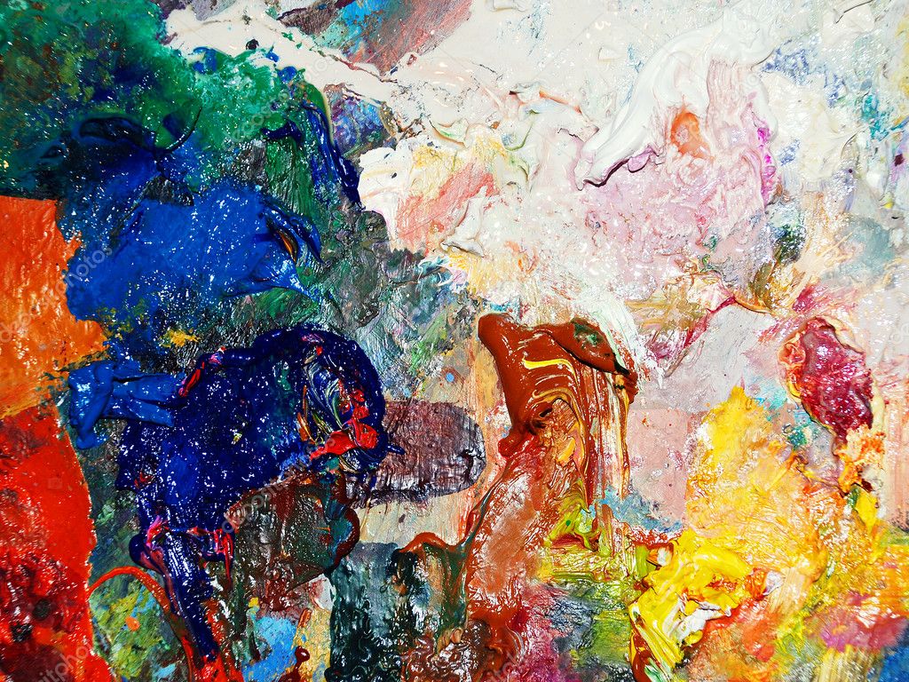 Art palette background — Stock Photo © bahtadz 8912239