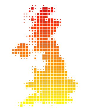İngiltere'den Haritası