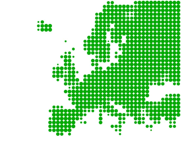 Mapa Europy — Wektor stockowy