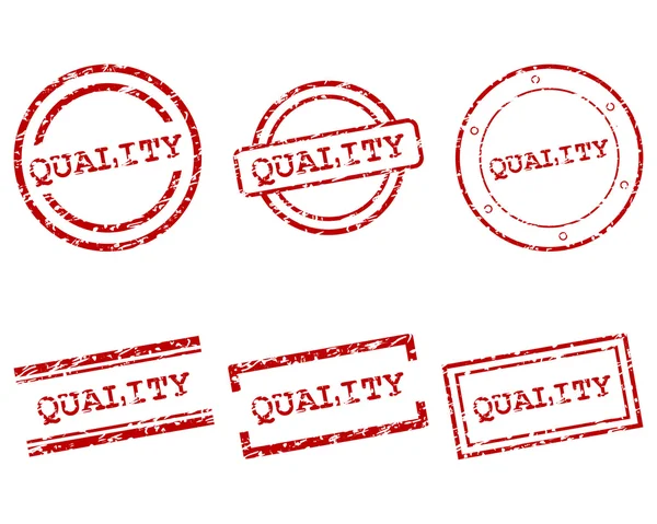 Quality stamps — Stock Vector
