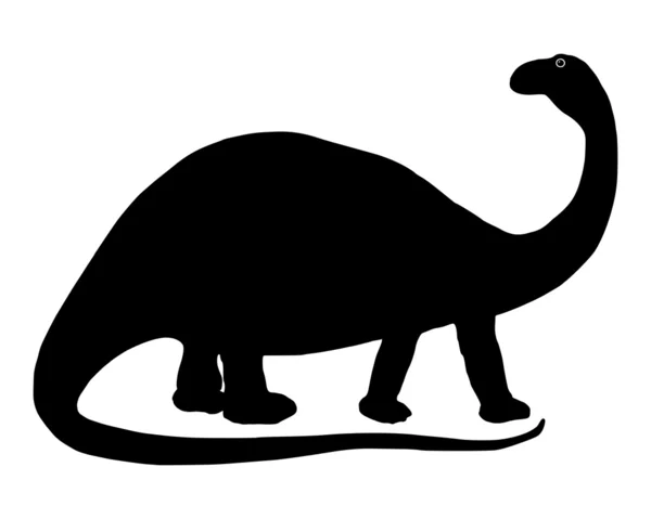 Brontosaurus — Stockový vektor