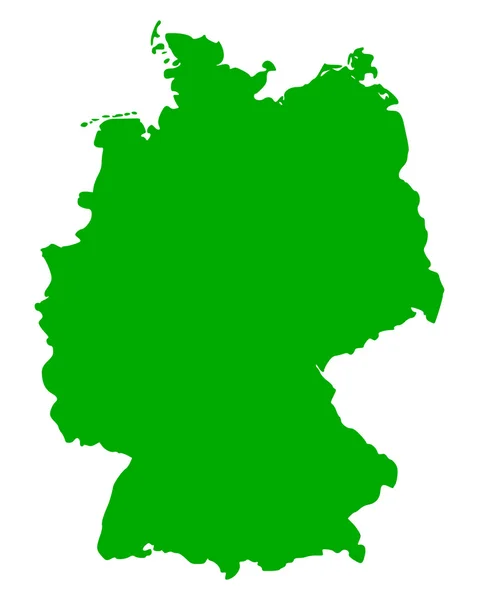 Map of Germany — Stock Vector