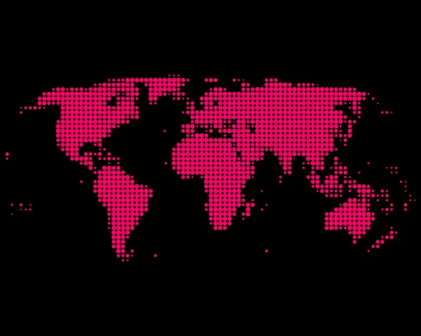 Carte du monde — Image vectorielle