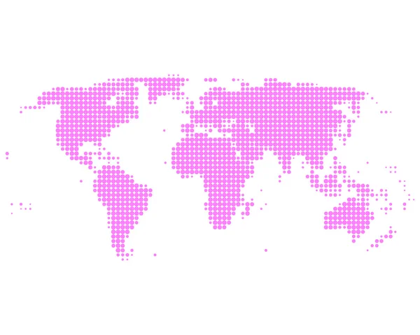 세계 지도 — 스톡 벡터