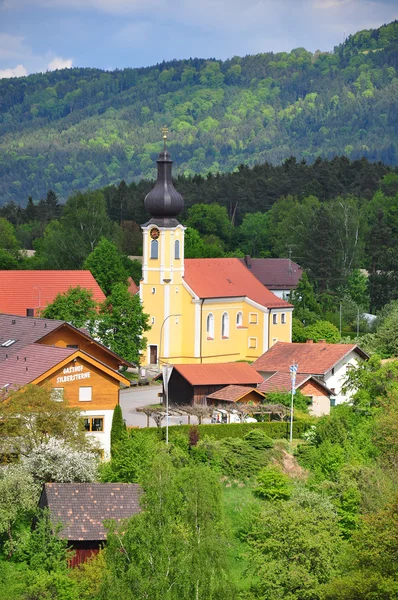 在 haunkenzell，巴伐利亚 chrich 圣马丁 — 图库照片