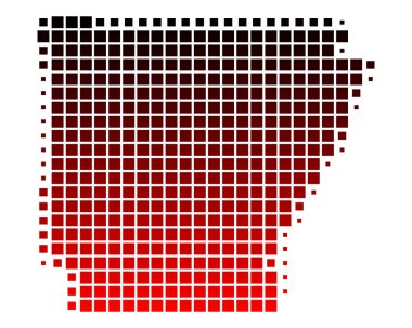 Map of Arkansas